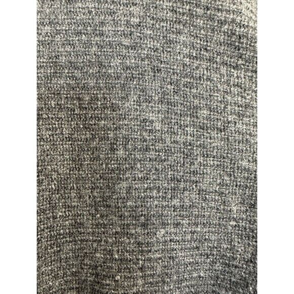 Griffen Cashmere Sweater Womens XS Gray Short Sleeve Oversized Full Zip - Picture 5 of 5